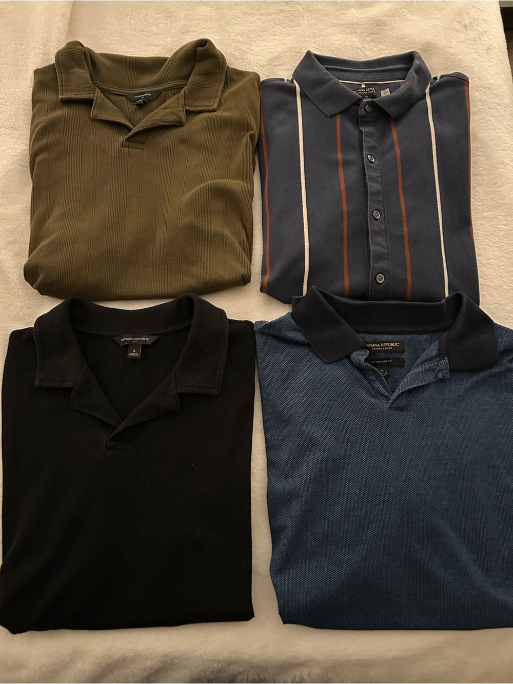 Assorted Men’s Banana Republic Casual Polos